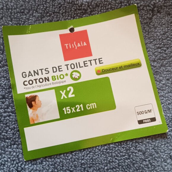 French Shower Gel Glove Applicator (Set of 2) - Picture 2 of 10